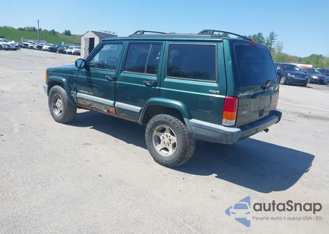 2000 Jeep Cherokee Sport из США, поврежденный, VIN 1J4FF48S2YL253251